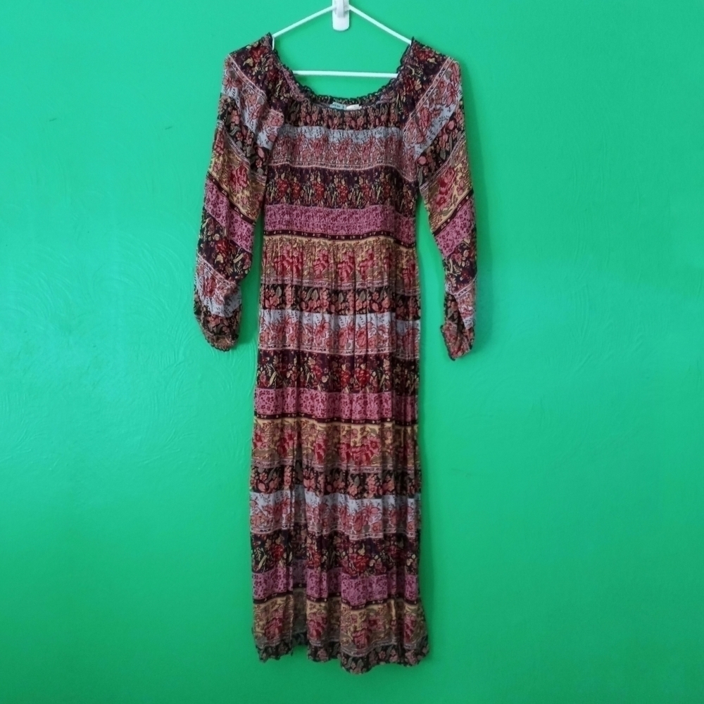 Kimchi Blue Floral Smocked Dress